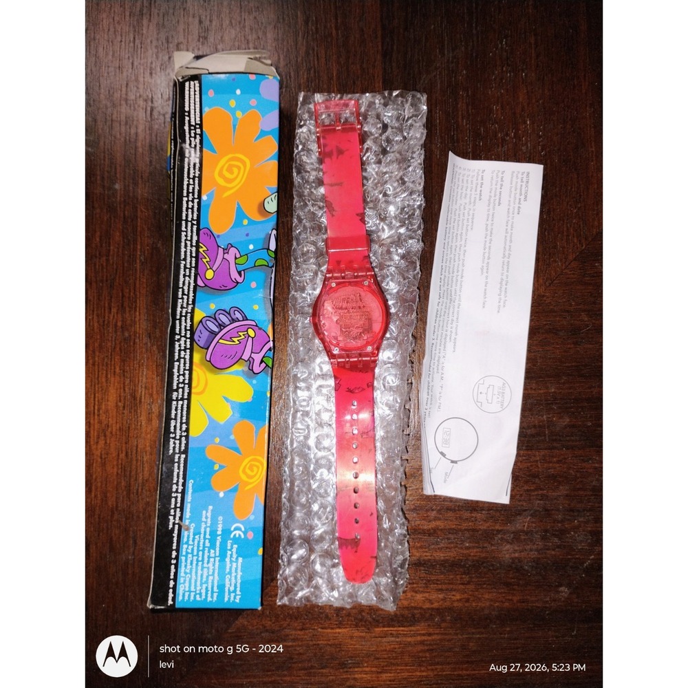 The Rugrats Movie Promotional Floating Watch 1998 Equity Marketing Klasky Csupo - Picture 2 of 2